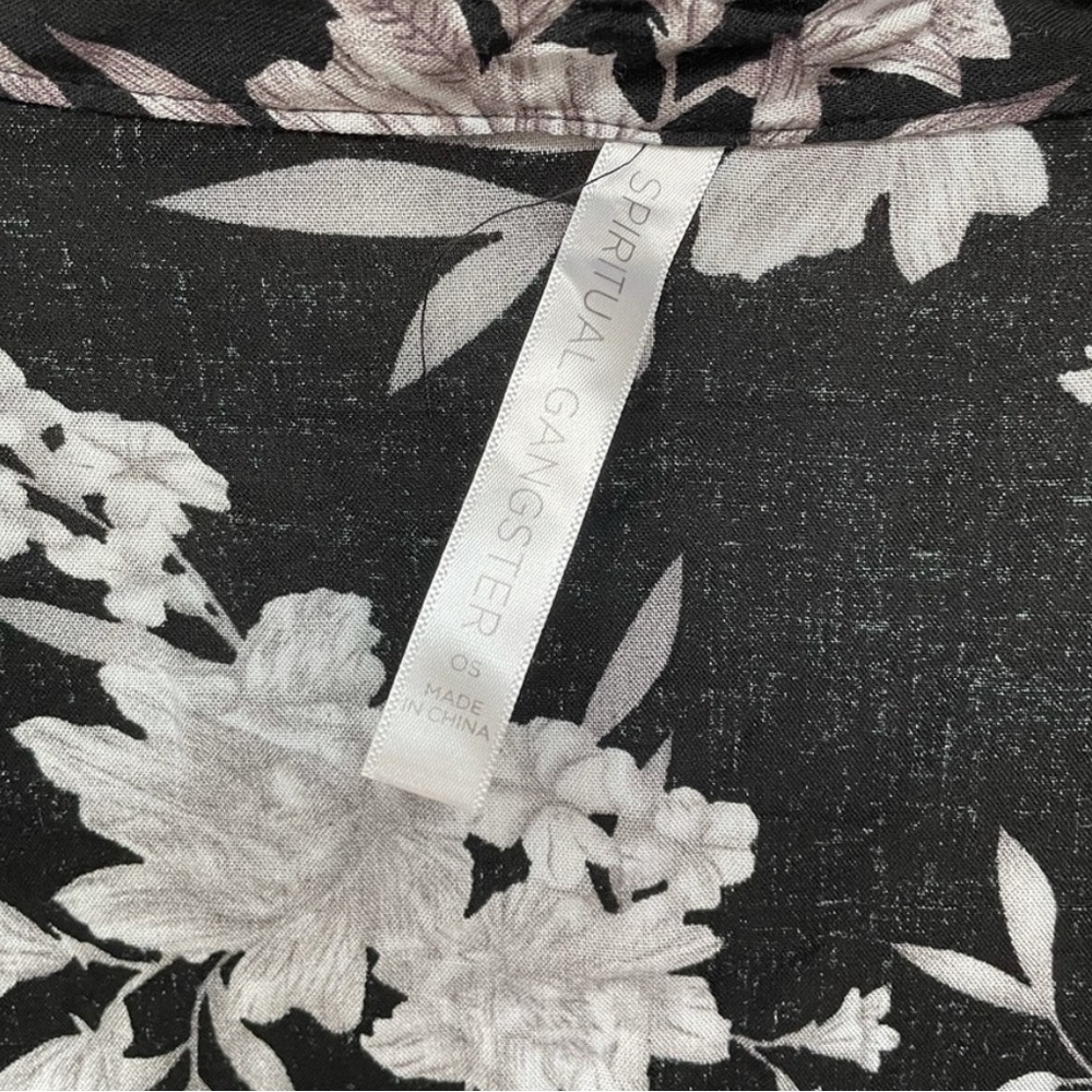 SPIRITUAL GANGSTER floral kimono - Picture 5 of 7